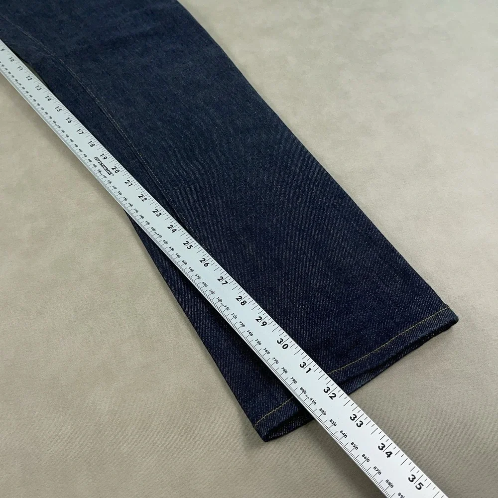 J.Crew 484 Slim Jeans Mens 32x32 Blue Dark Wash Kurabo Japanese Denim EUC